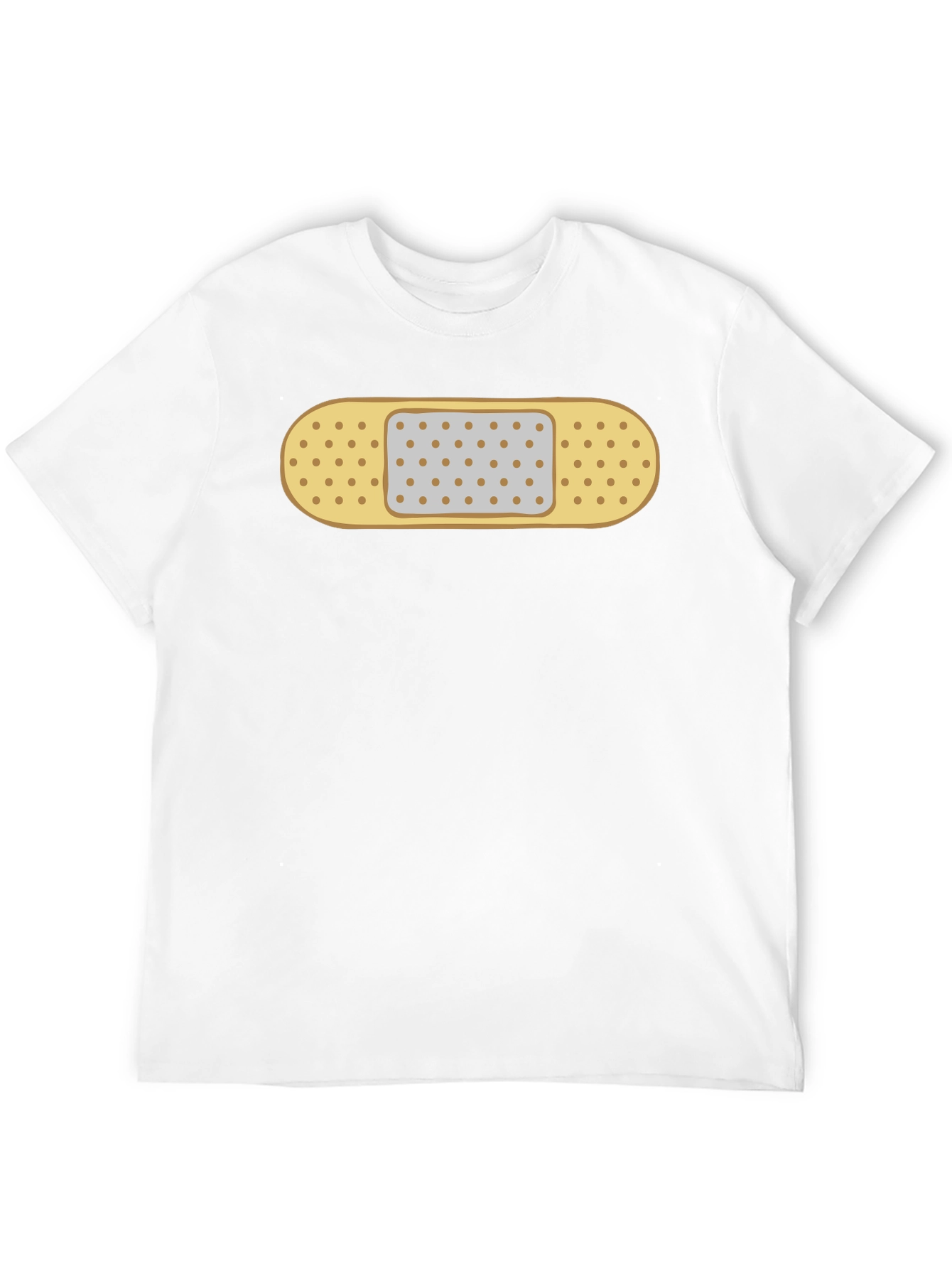 Bandage Graphic Black T-Shirt