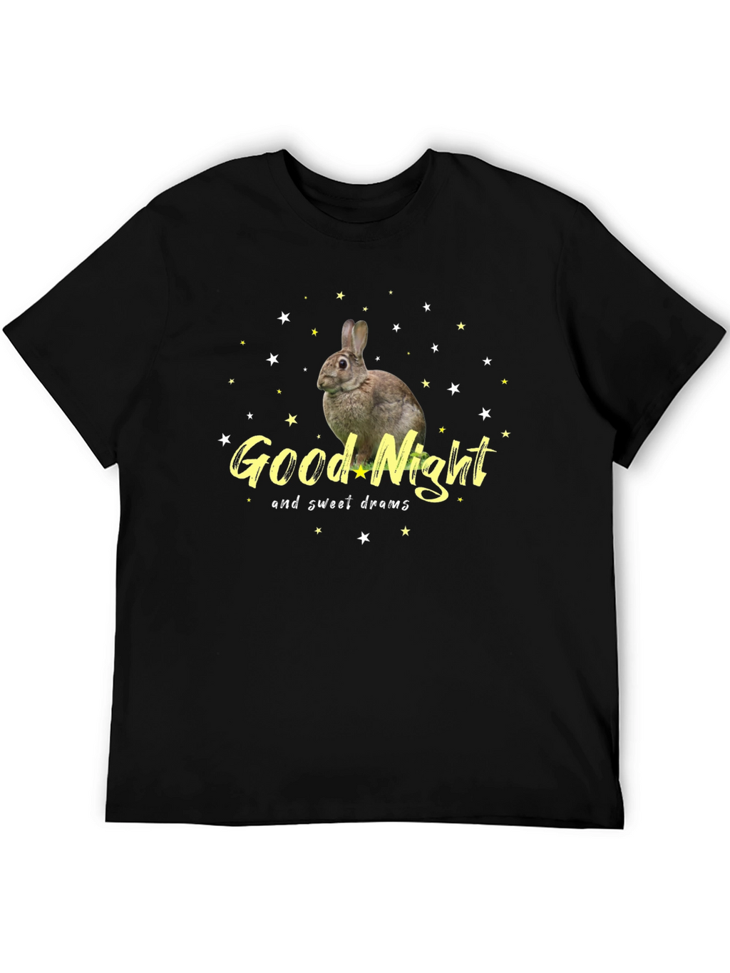 Good Night Rabbit T-Shirt - Sweet Dreams Tee