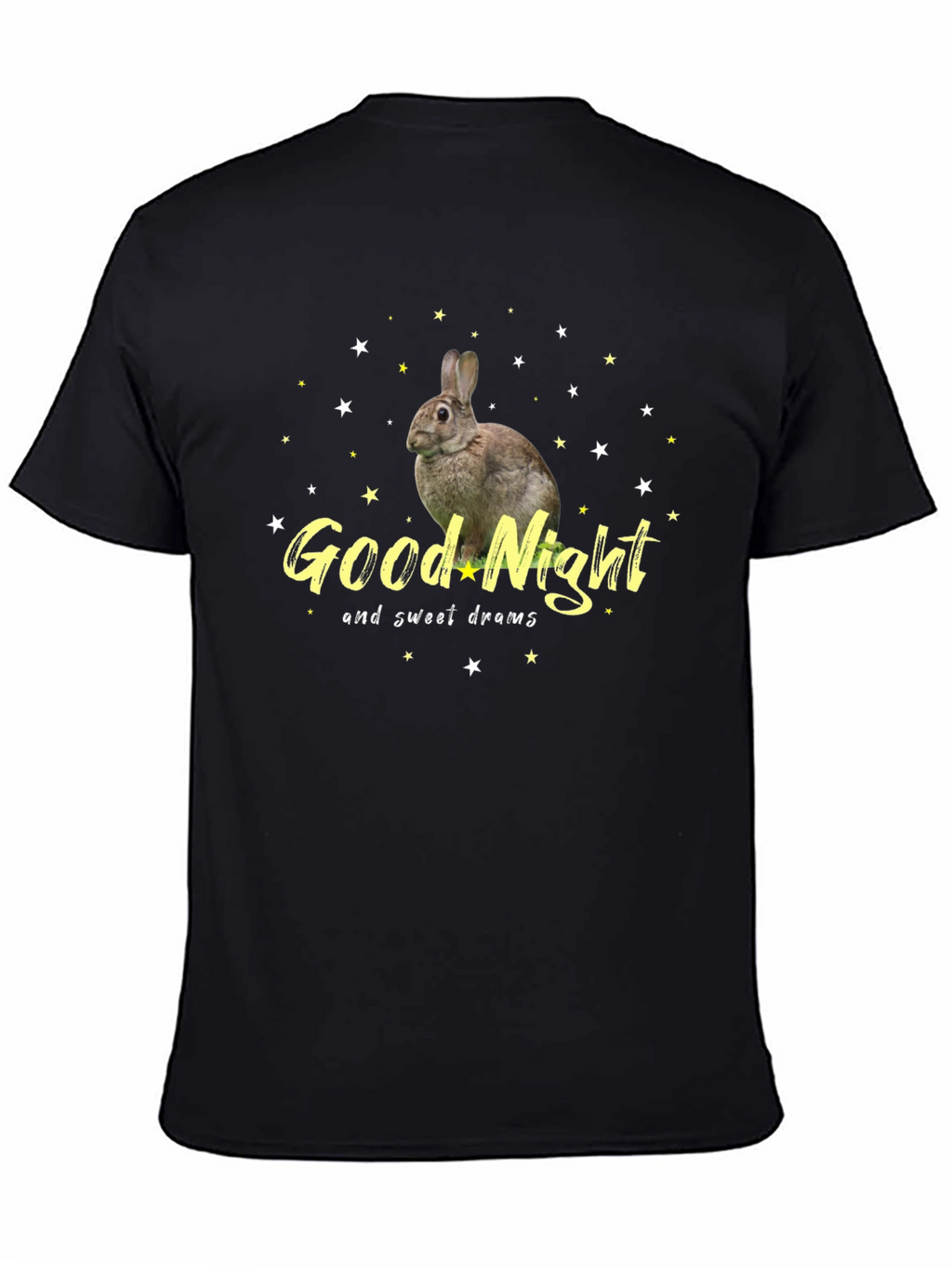 Good Night Rabbit T-Shirt - Sweet Dreams Tee