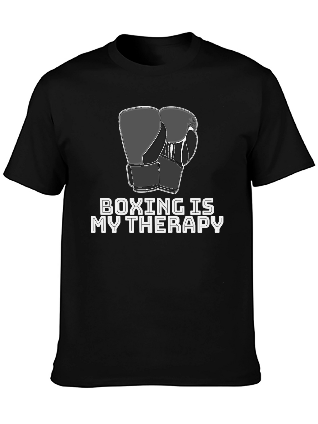 Boxing is My Therapy Graphic Tee