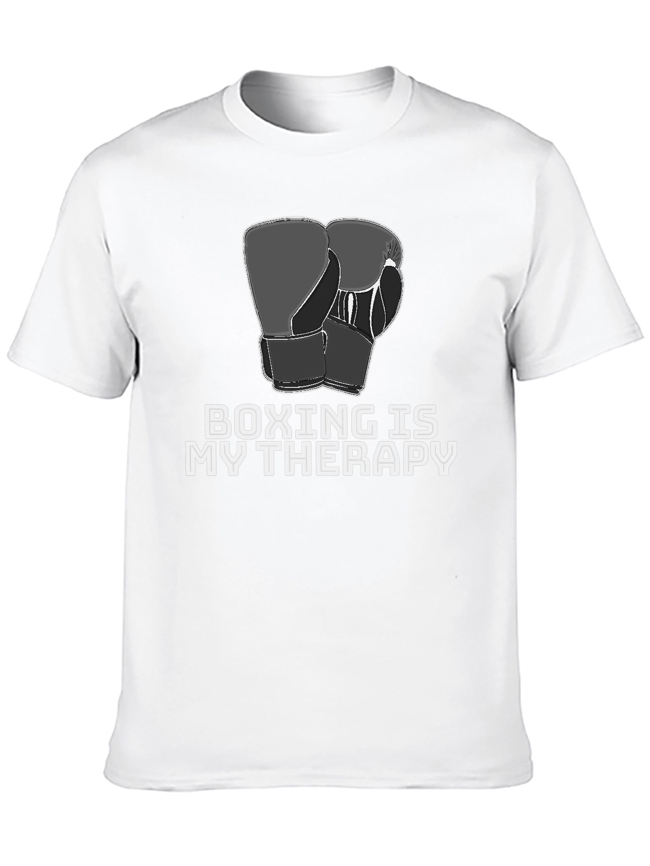 Boxing is My Therapy Graphic Tee