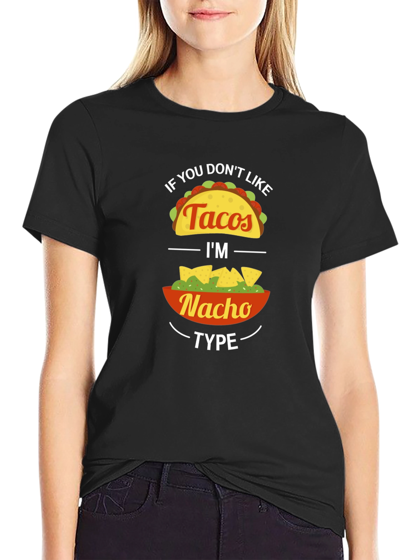 Funny Taco Nacho Graphic Tee