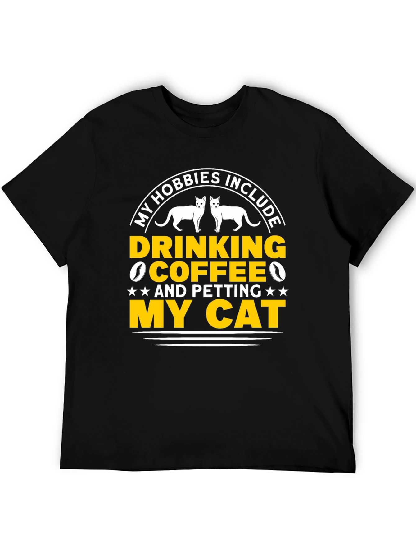 Cat & Coffee Hobby T-Shirt