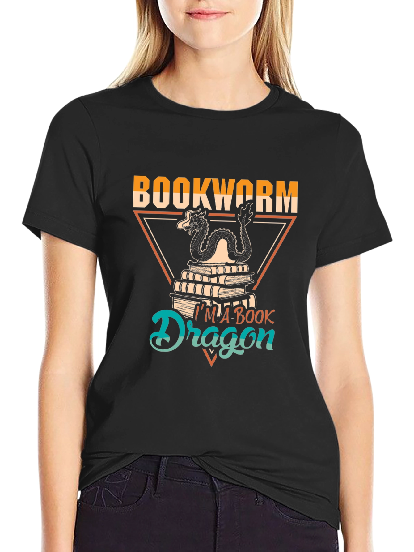 Bookworm Dragon T-Shirt