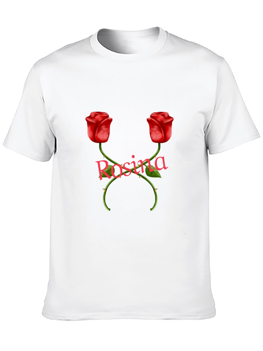 Rosina Rose T-Shirt - Stylish Floral Design
