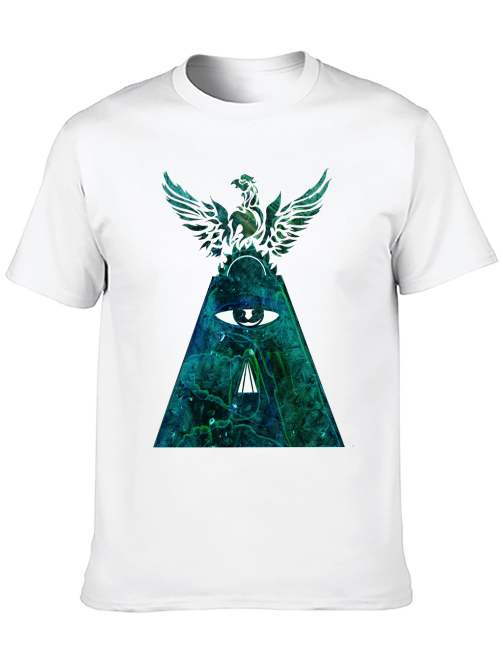 Mystic Eagle Eye Graphic Tee - Black