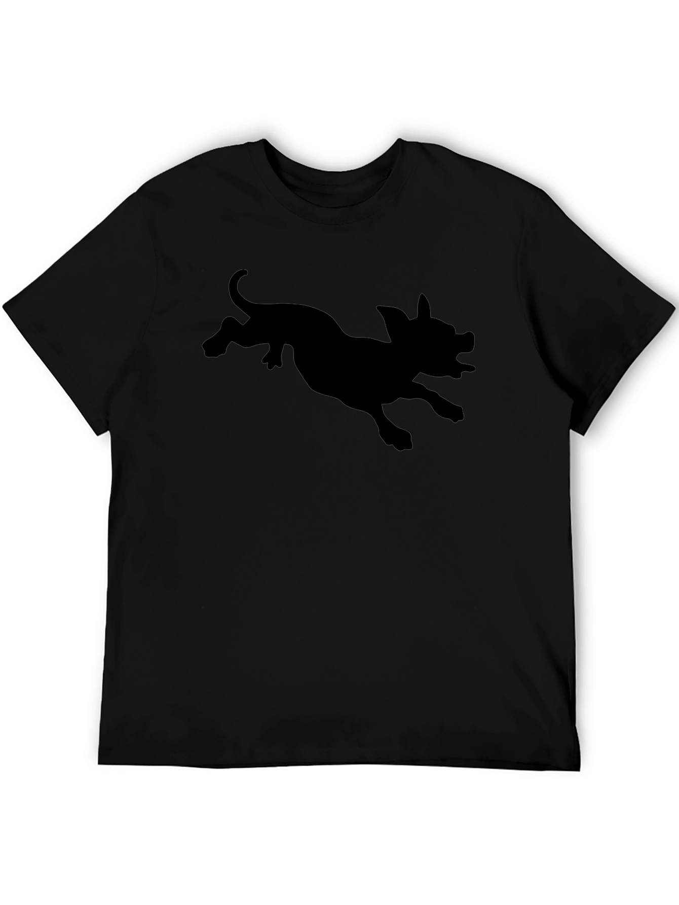 Black Pig Silhouette Graphic Tee - Unisex