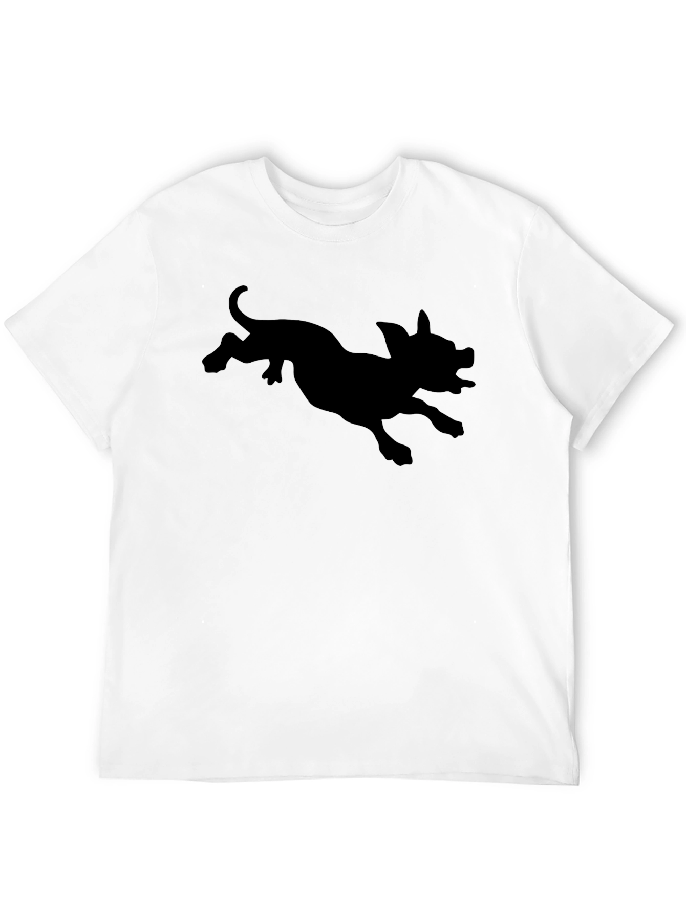 Black Pig Silhouette Graphic Tee - Unisex