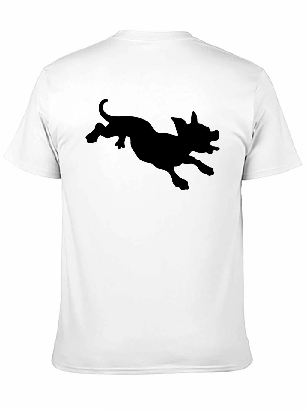 Black Pig Silhouette Graphic Tee - Unisex