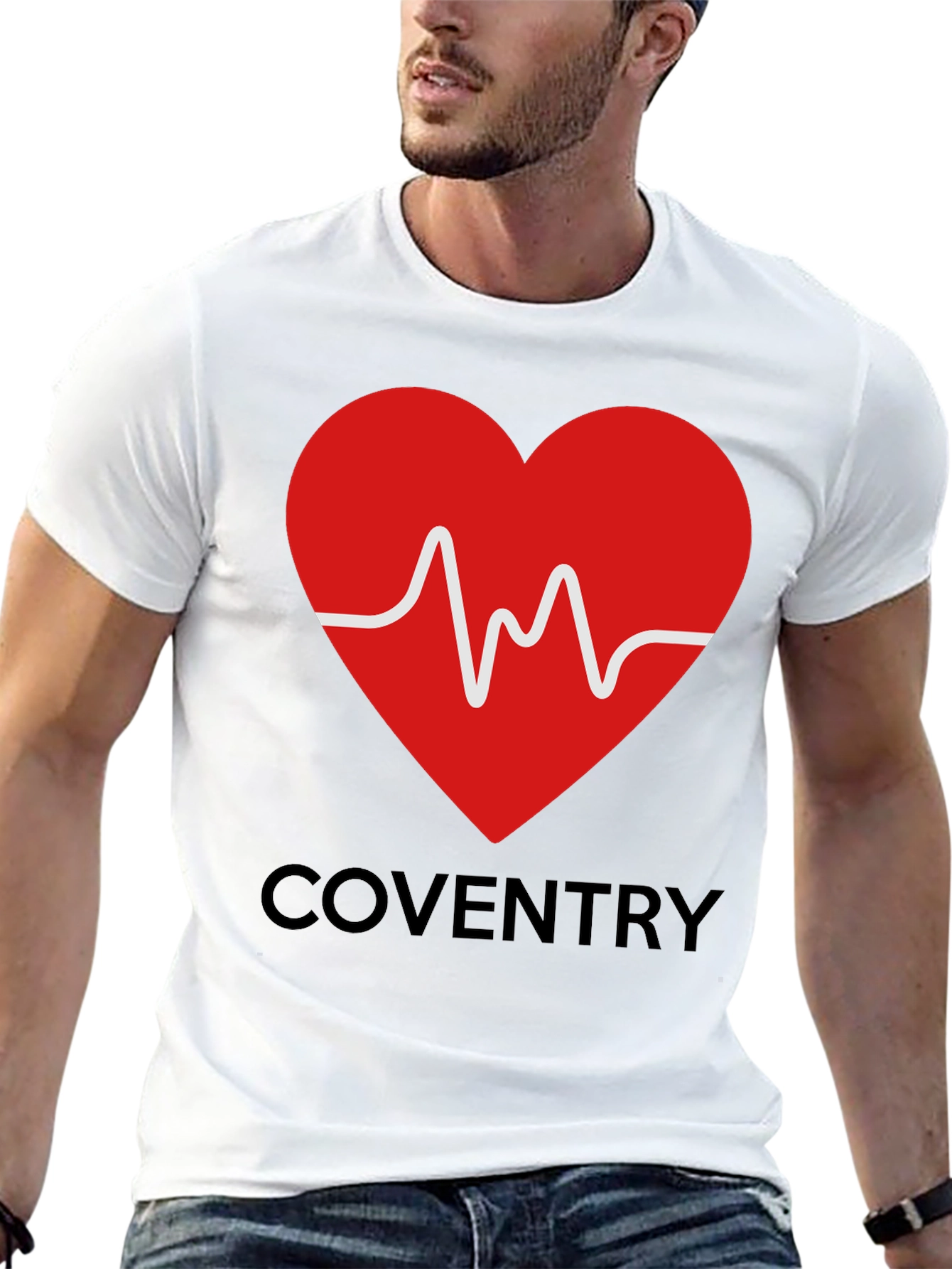 Coventry Heartbeat T-Shirt - Stylish Graphic Tee