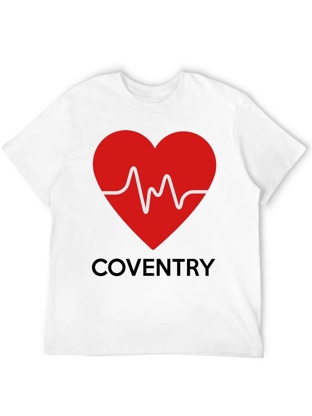 Coventry Heartbeat T-Shirt - Stylish Graphic Tee