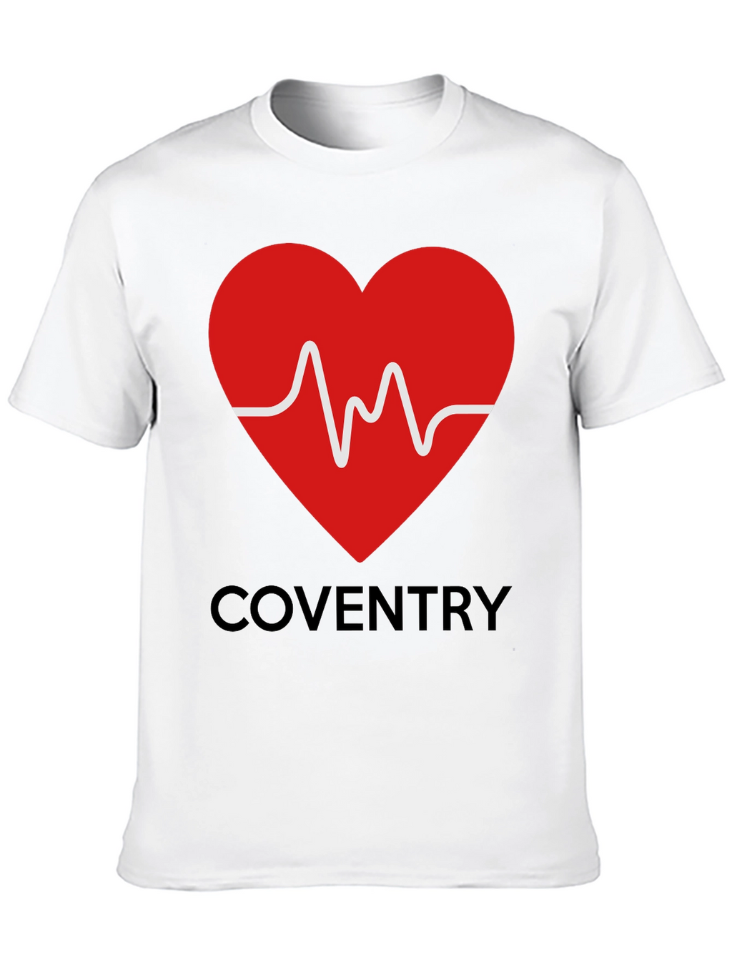 Coventry Heartbeat T-Shirt - Stylish Graphic Tee