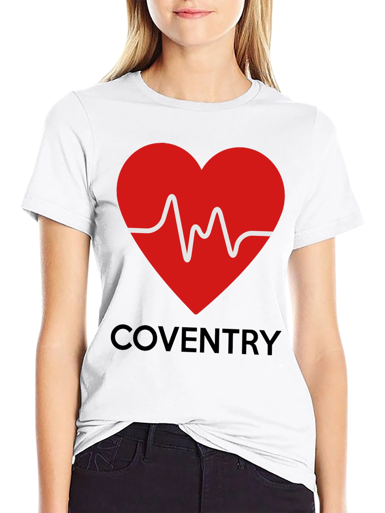 Coventry Heartbeat T-Shirt - Stylish Graphic Tee