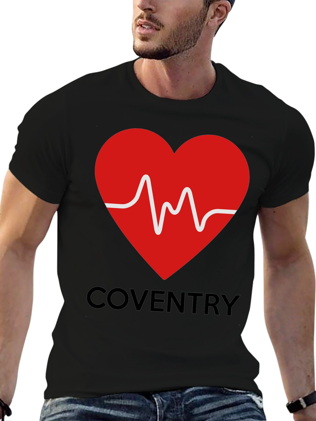 Coventry Heartbeat T-Shirt - Stylish Graphic Tee