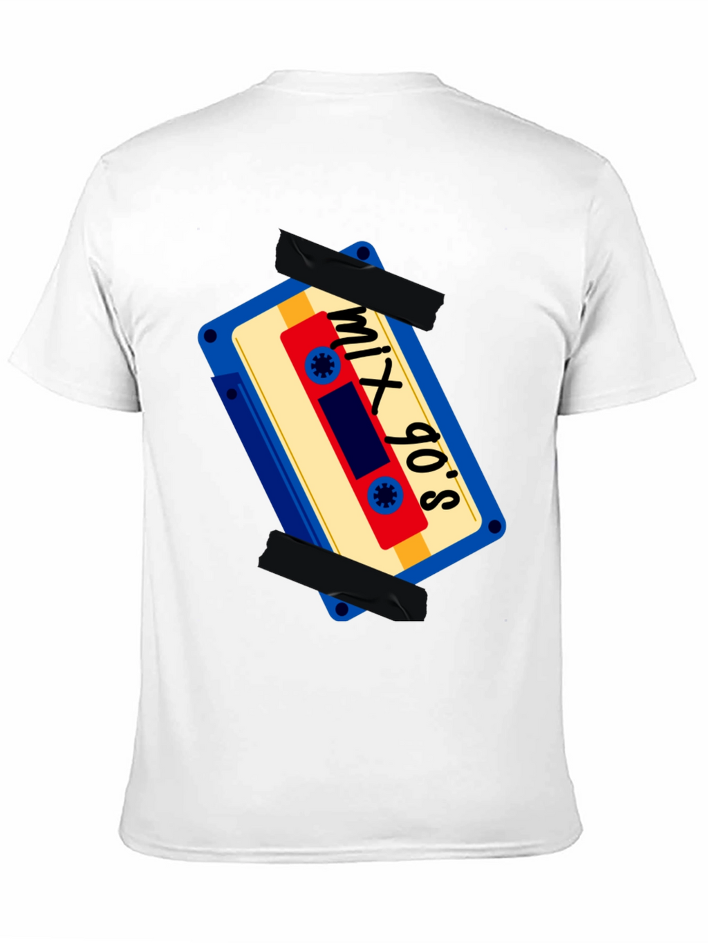 Mix 90s Cassette Tape Graphic T-Shirt