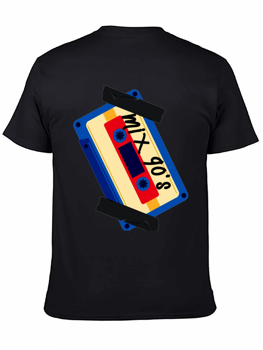 Mix 90s Cassette Tape Graphic T-Shirt