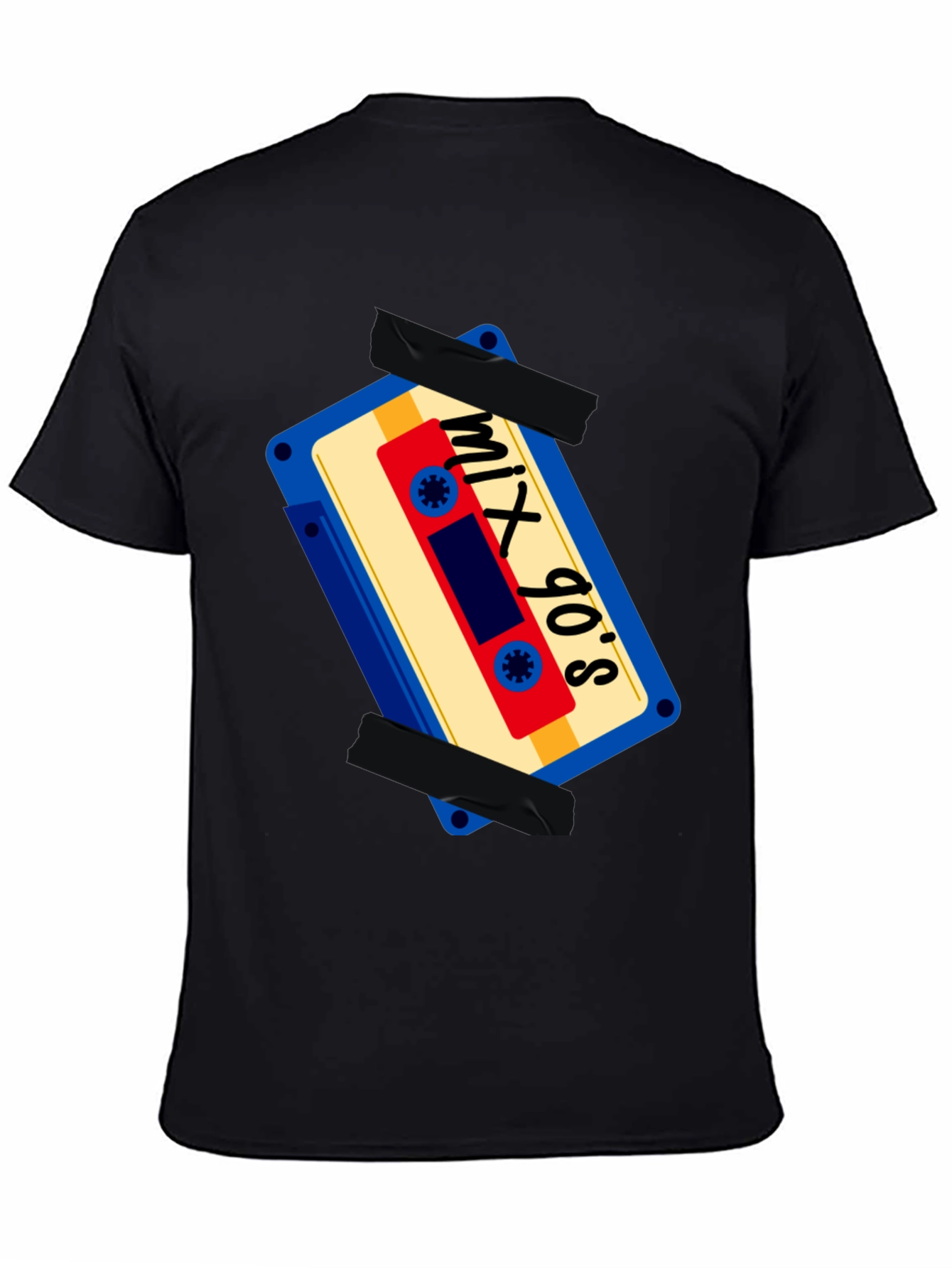 Mix 90s Cassette Tape Graphic T-Shirt