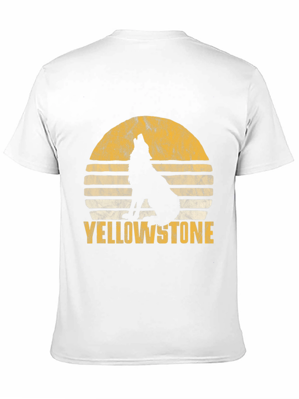 Yellowstone Wolf Graphic T-Shirt