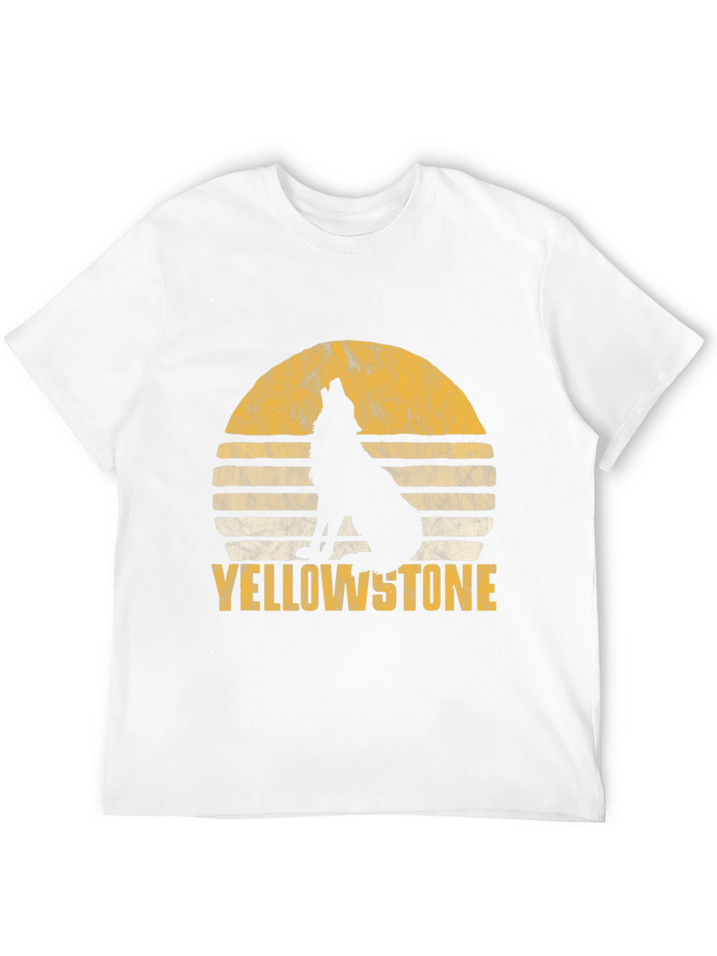 Yellowstone Wolf Graphic T-Shirt