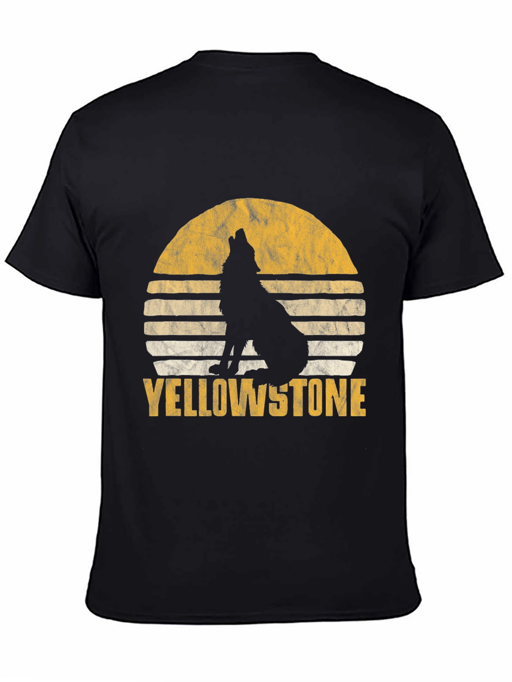 Yellowstone Wolf Graphic T-Shirt