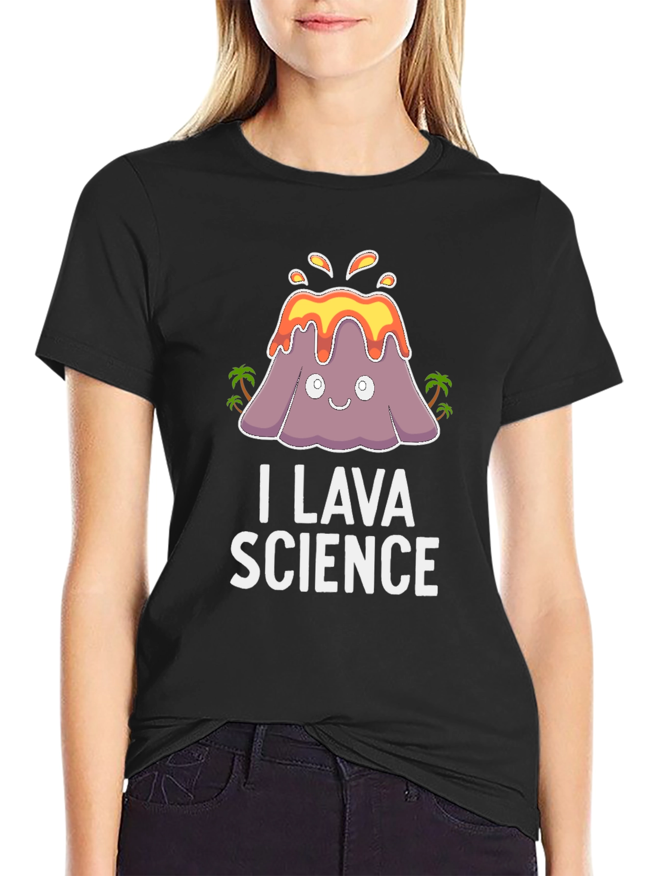 I Lava Science T-Shirt - Volcano Pun Tee