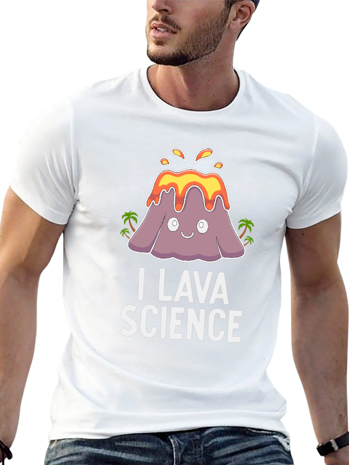 I Lava Science T-Shirt - Volcano Pun Tee
