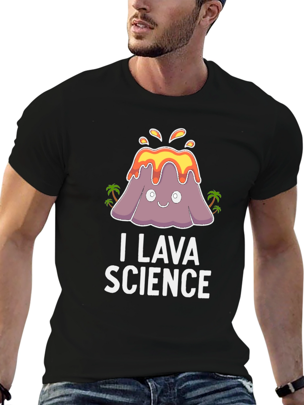 I Lava Science T-Shirt - Volcano Pun Tee