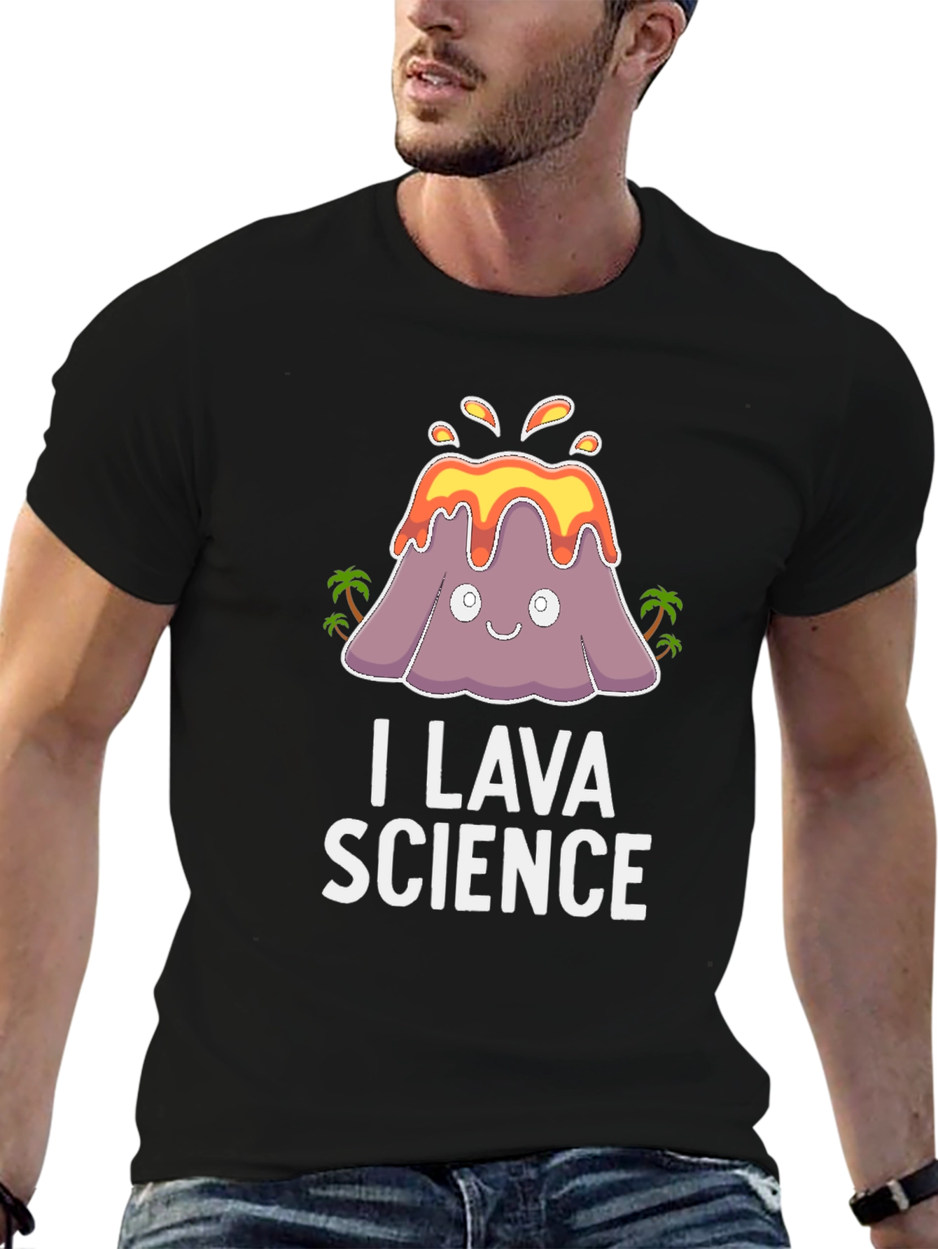 I Lava Science T-Shirt - Volcano Pun Tee