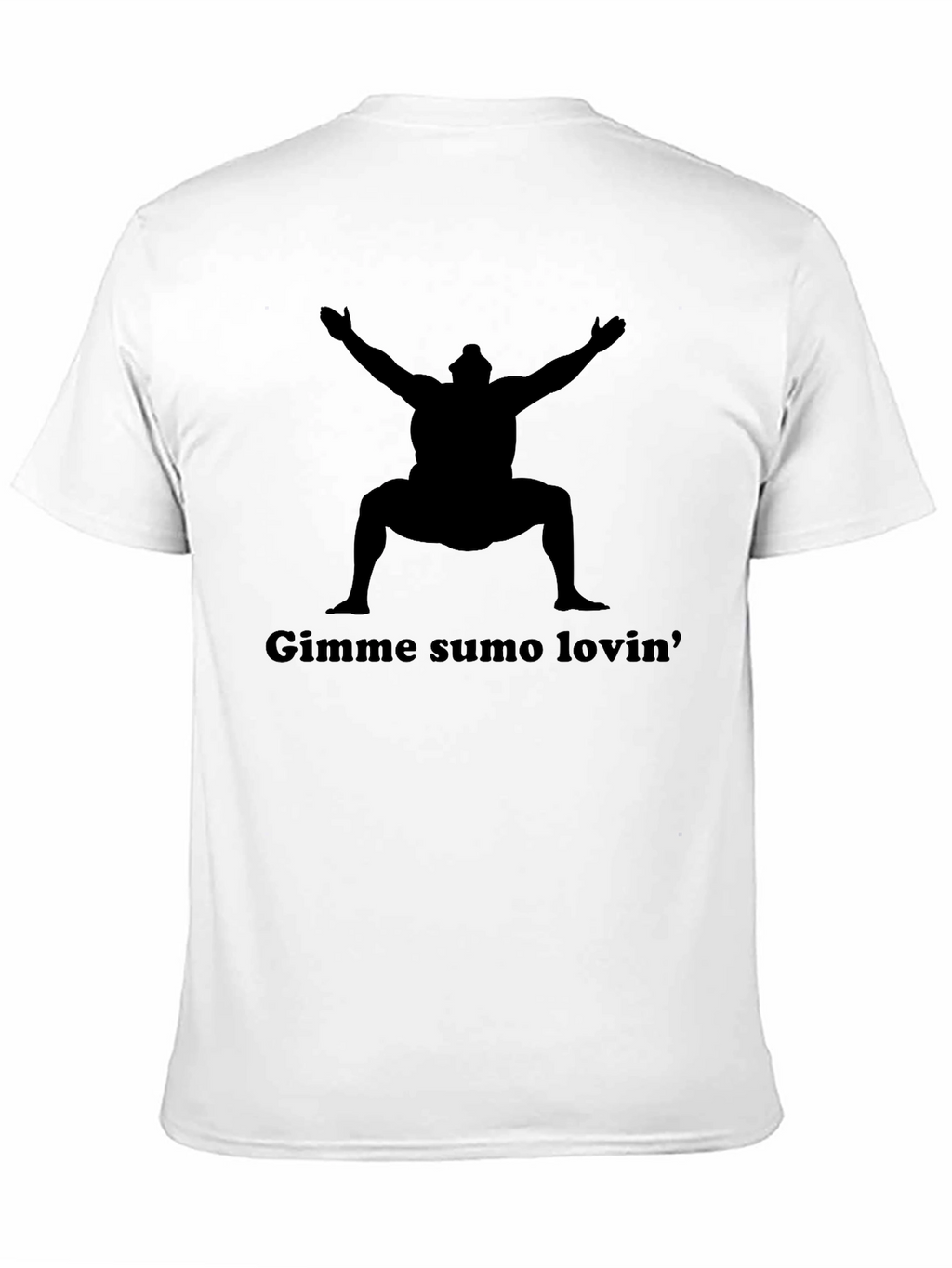 Gimme Sumo Lovin Black Graphic Tee