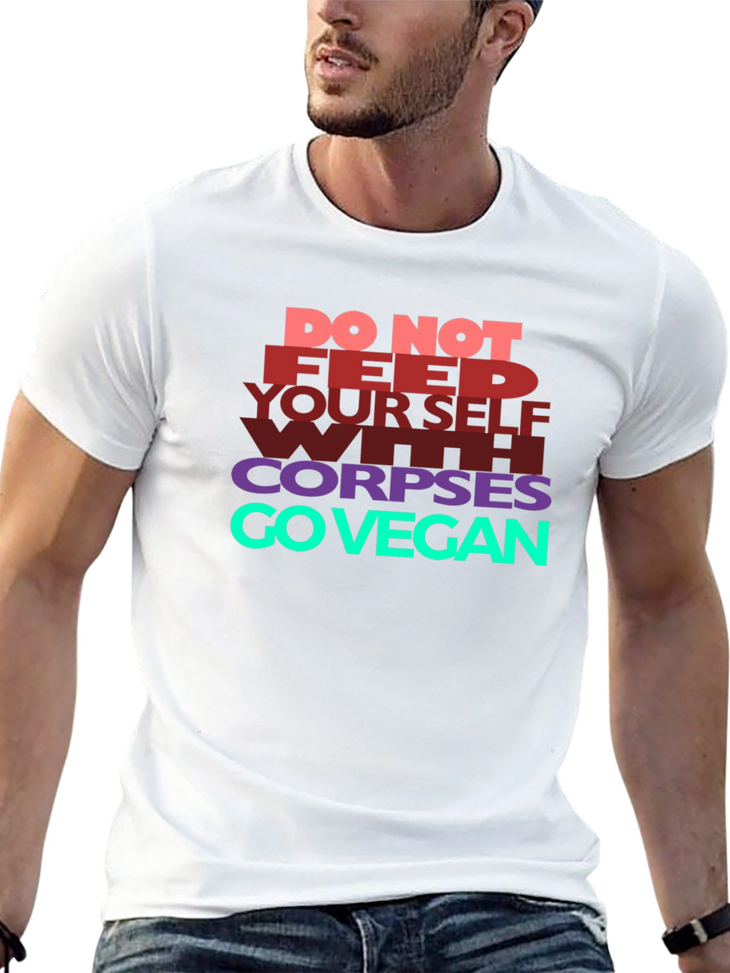Vegan Statement T-Shirt -  Ethical Style