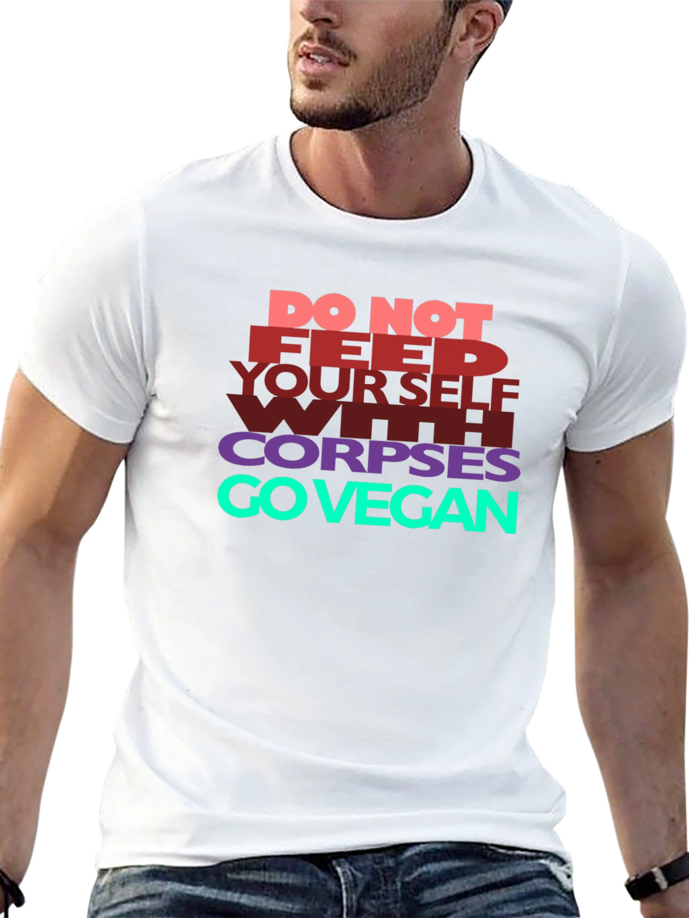Vegan Statement T-Shirt -  Ethical Style