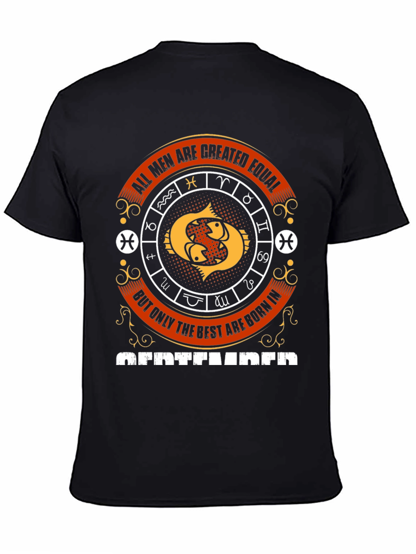 Mens Zodiac Sign T-Shirt - September Birthday