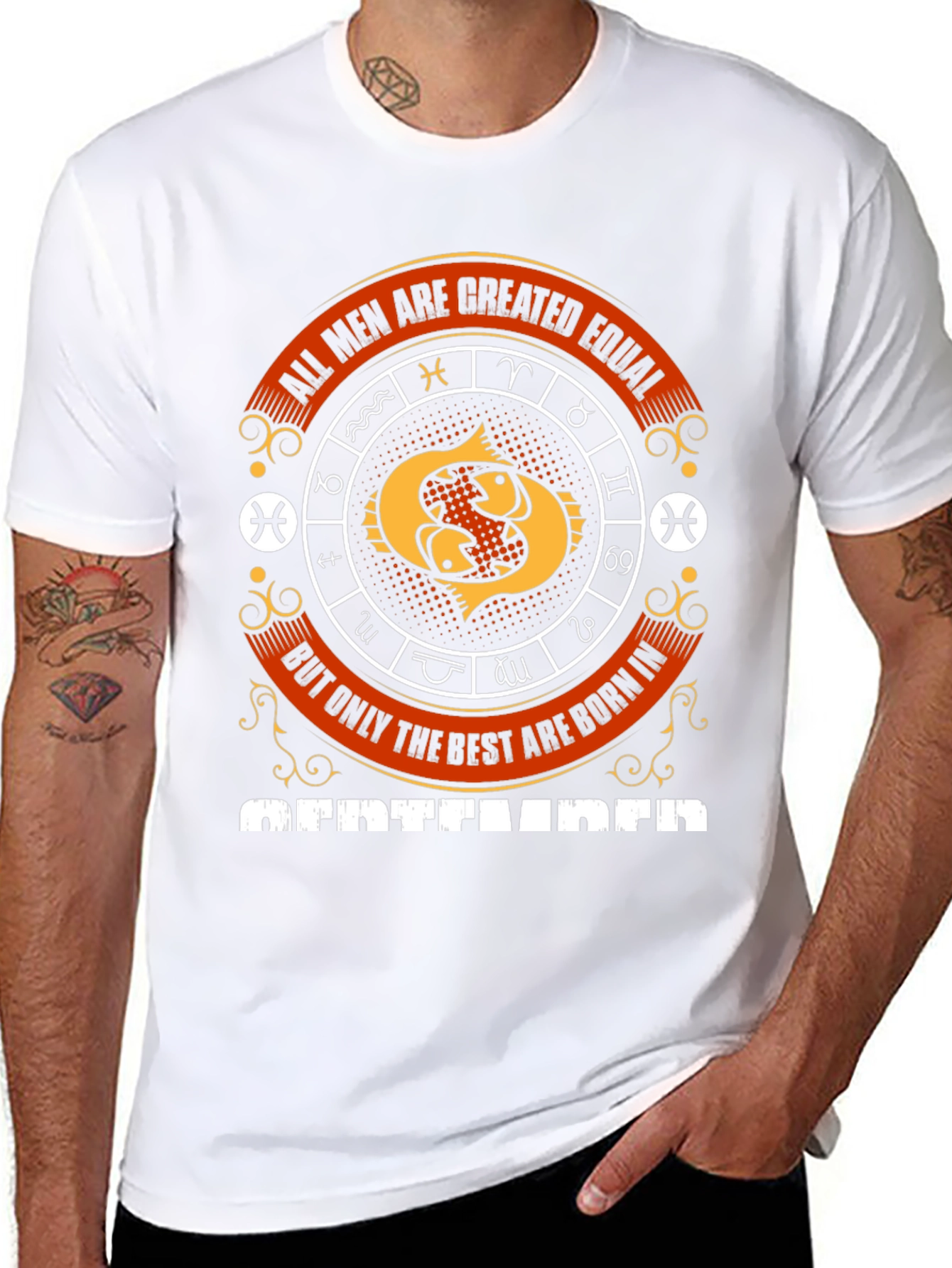 Mens Zodiac Sign T-Shirt - September Birthday