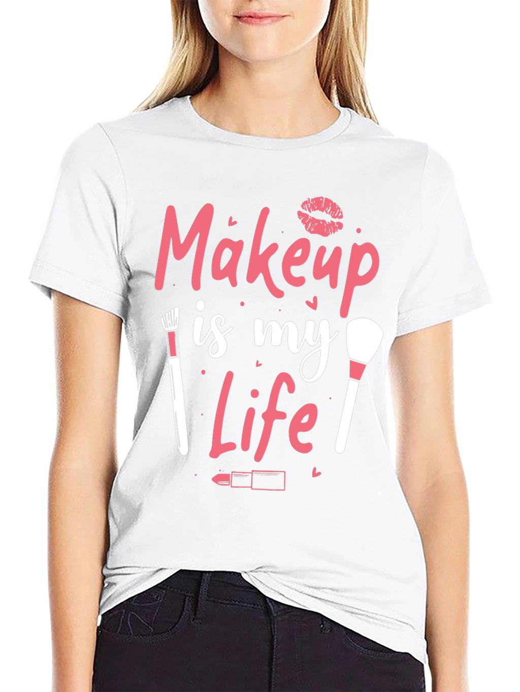 Makeup is My Life Graphic T-Shirt