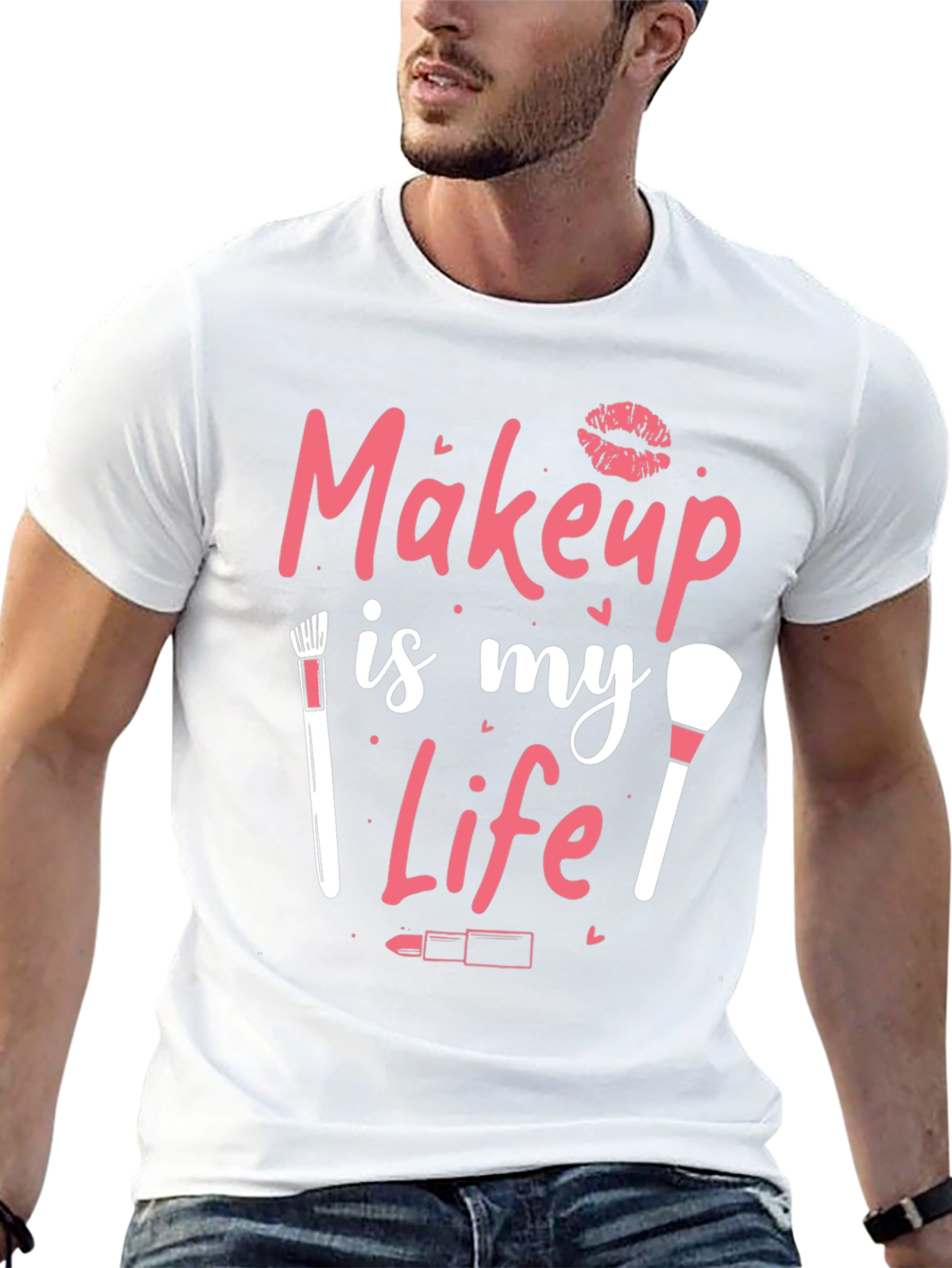 Makeup is My Life Graphic T-Shirt