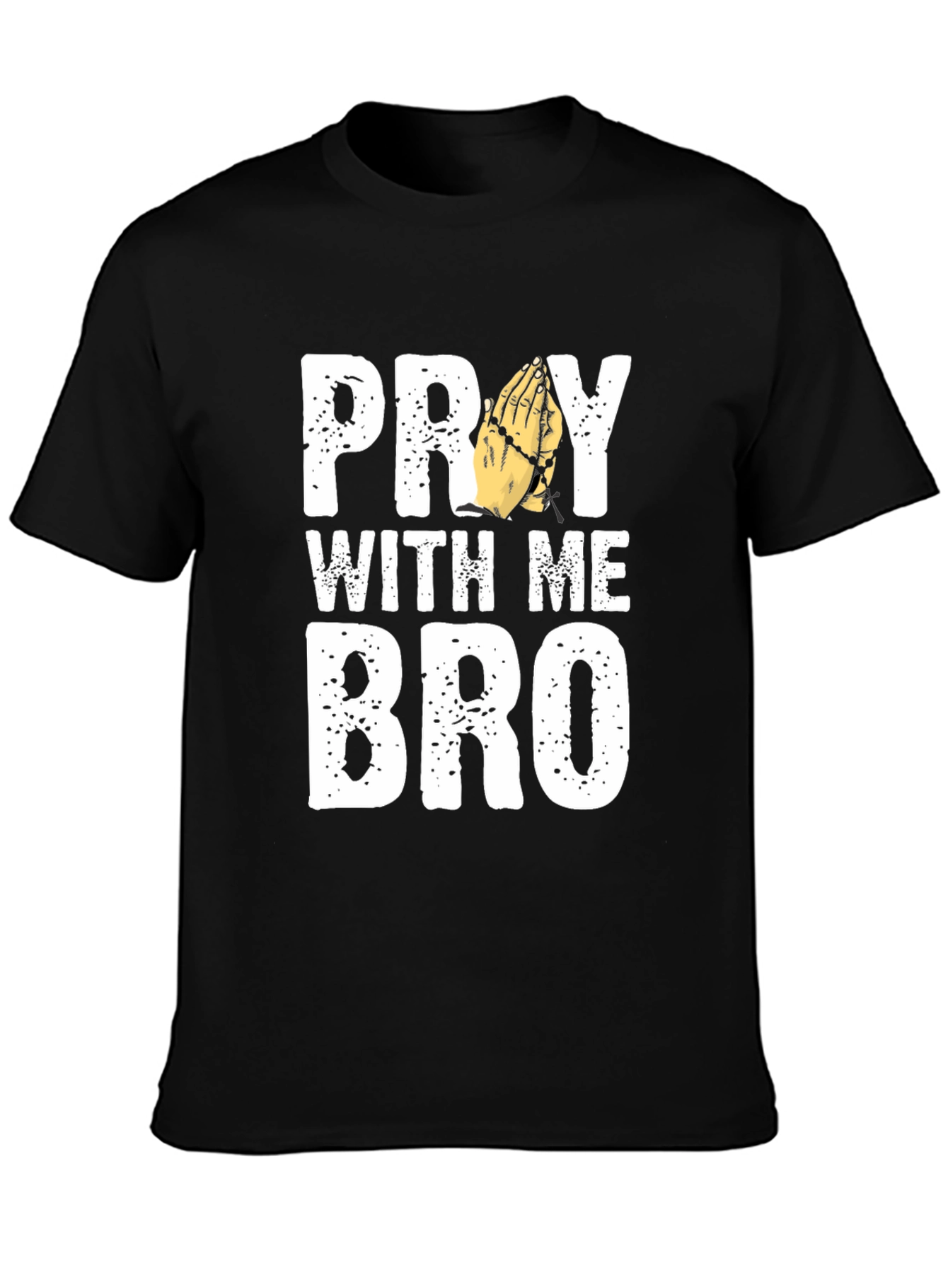Pray With Me Bro Graphic T-Shirt