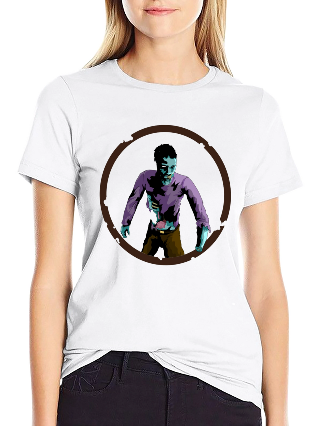 Zombie Graphic T-Shirt - Horror Style
