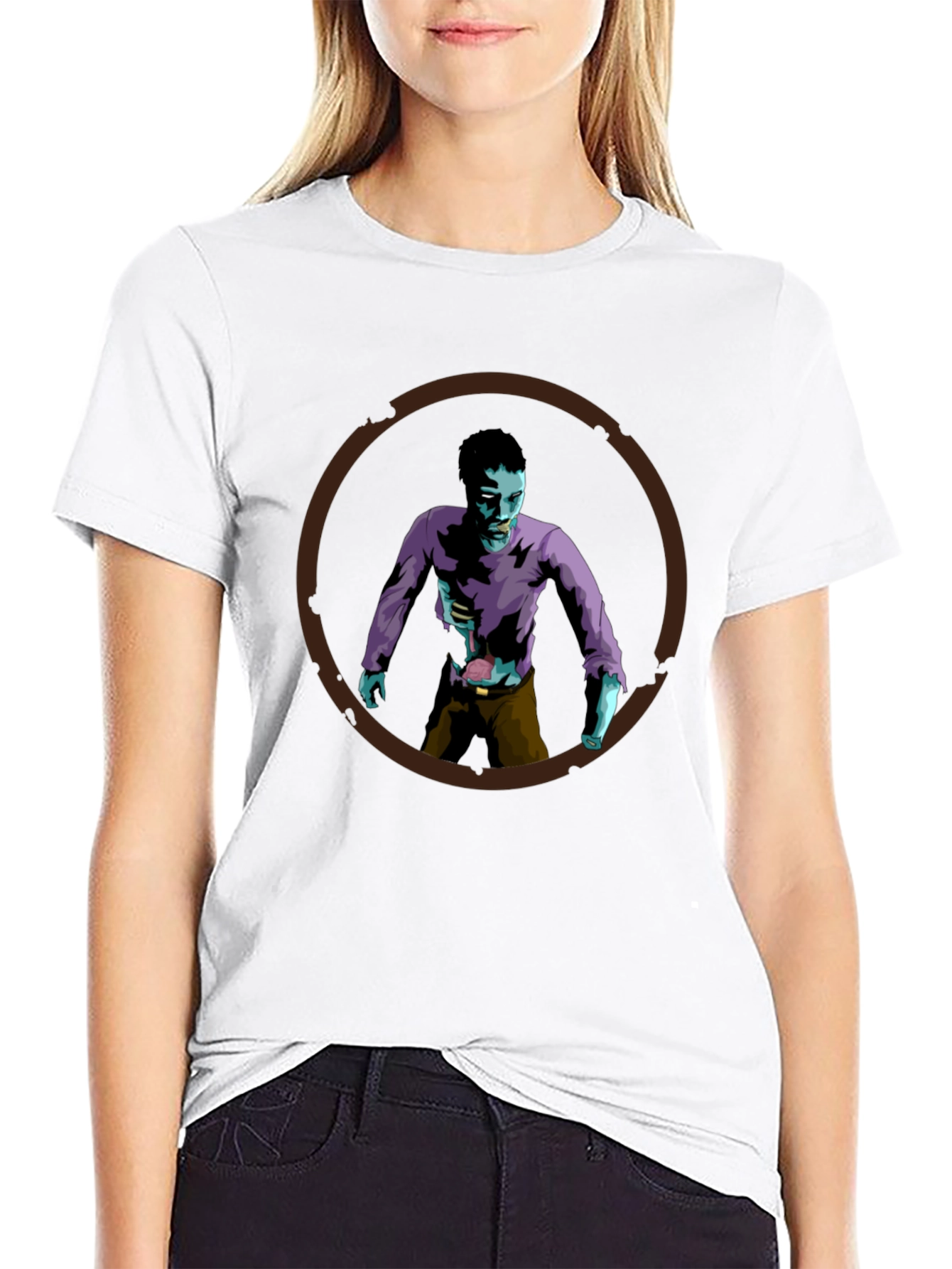 Zombie Graphic T-Shirt - Horror Style