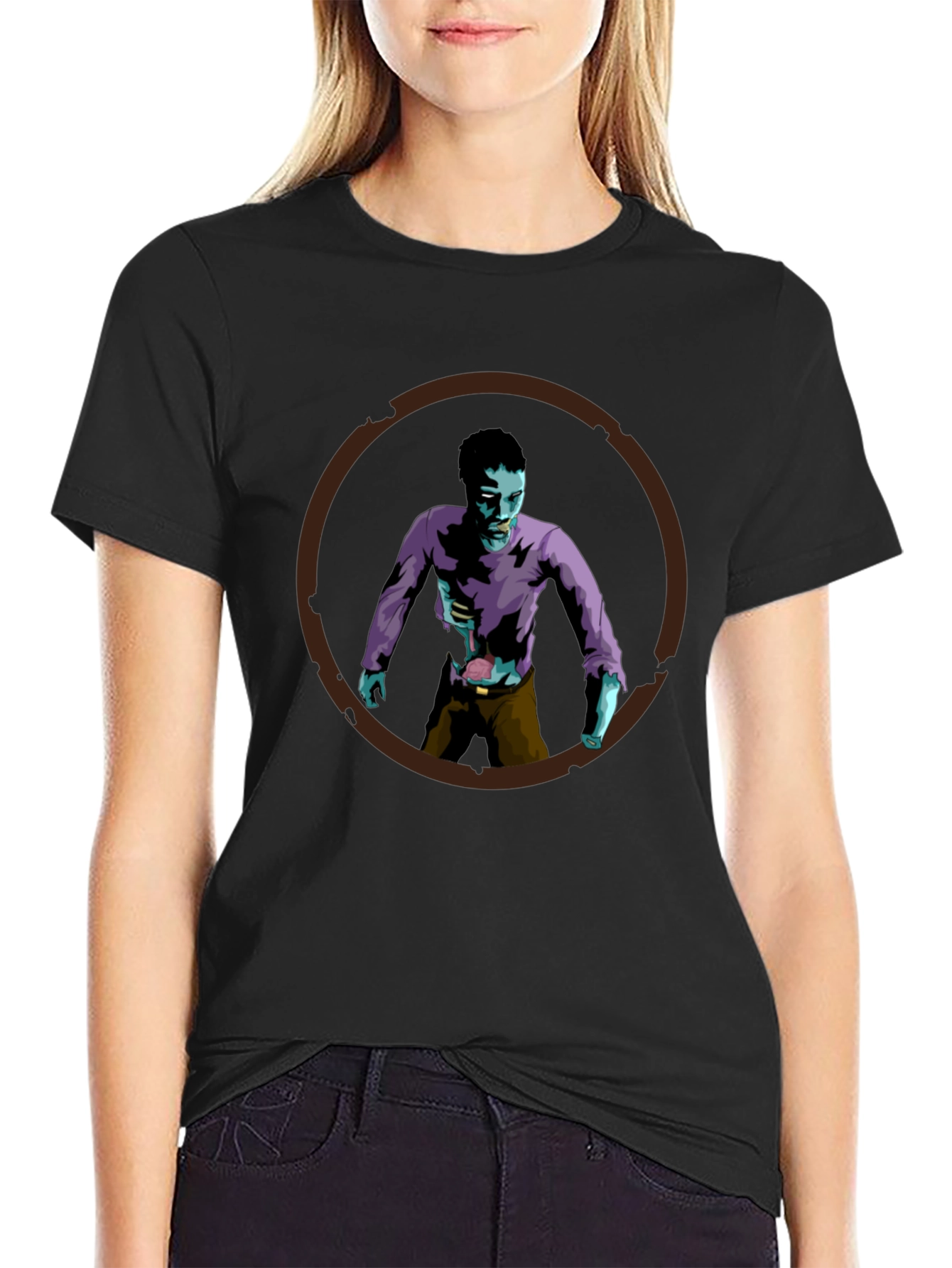Zombie Graphic T-Shirt - Horror Style