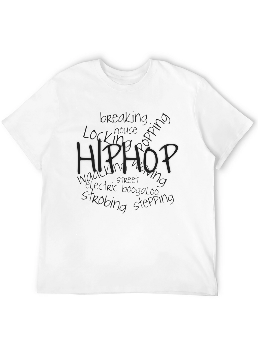Hip Hop Dance Style Graphic T-Shirt
