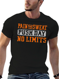 Pain Sweat Push Day Tee - No Limits