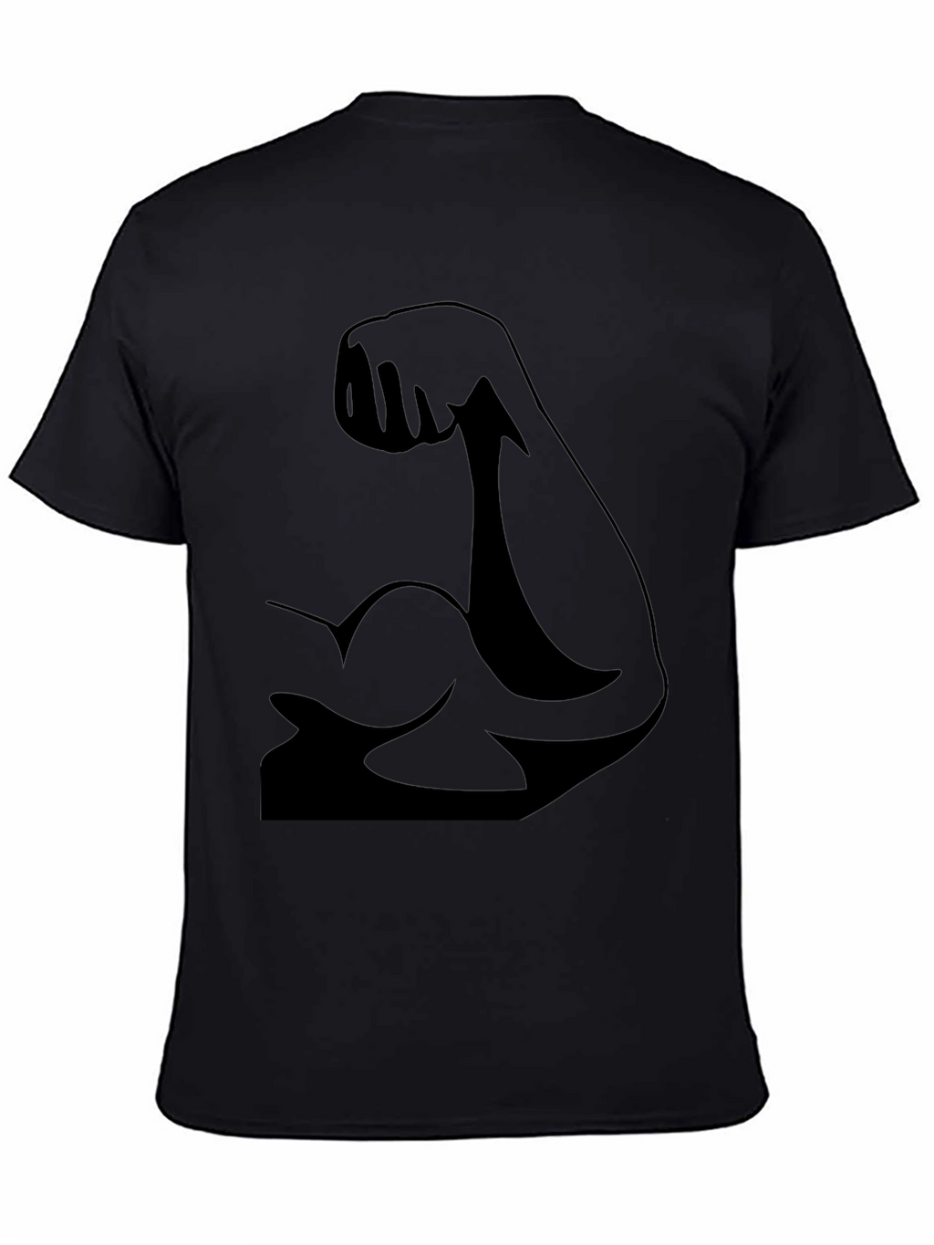 Muscle Flex Black T-Shirt