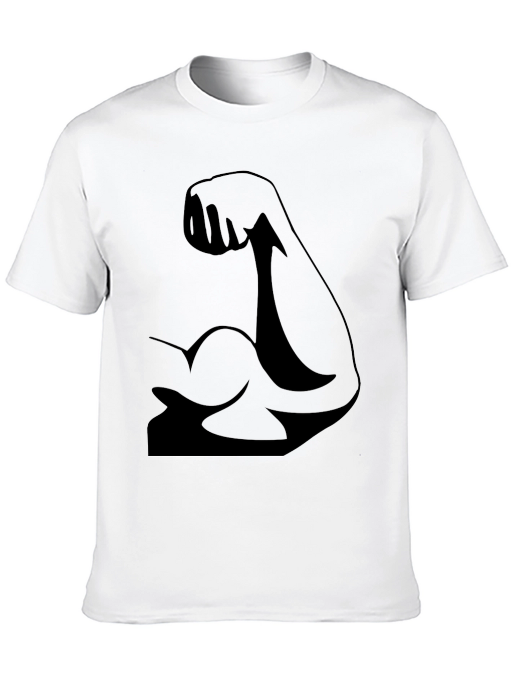 Muscle Flex Black T-Shirt
