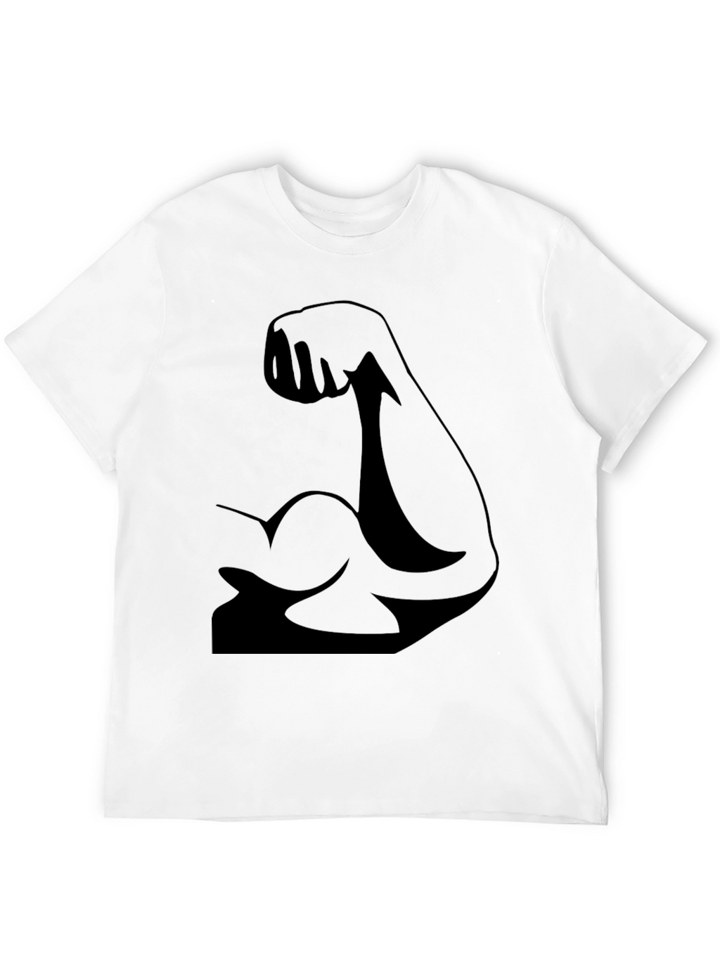 Muscle Flex Black T-Shirt