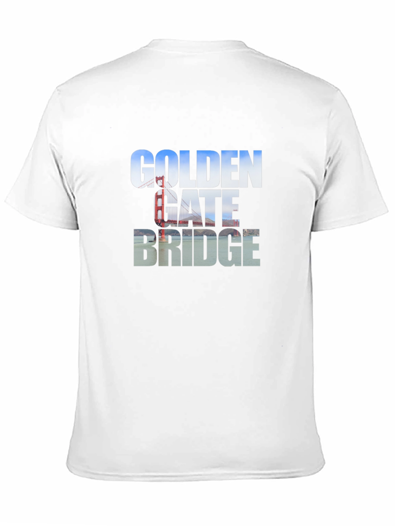 Golden Gate Bridge Black T-Shirt