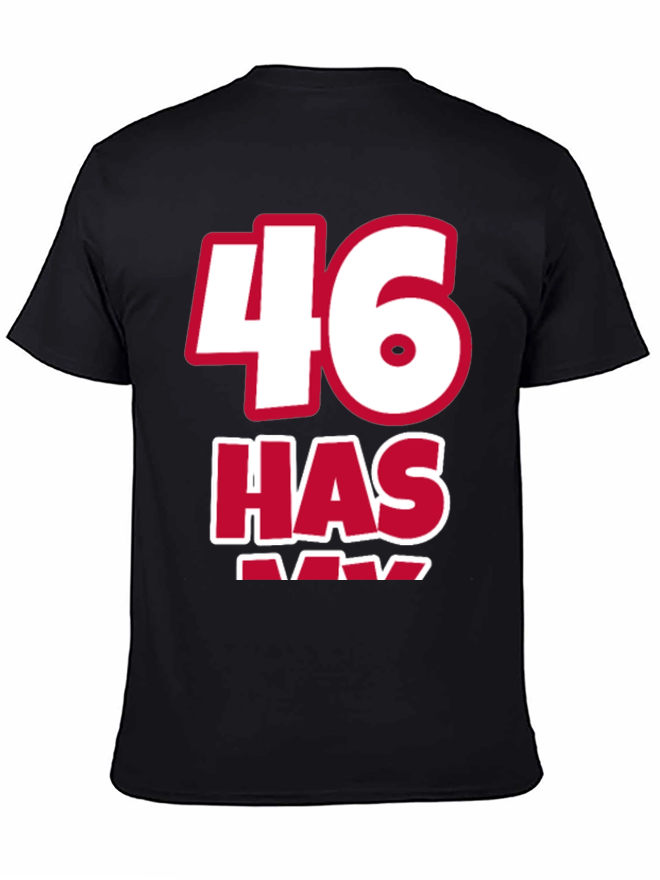 46 Has Max Birthday Graphic T-Shirt