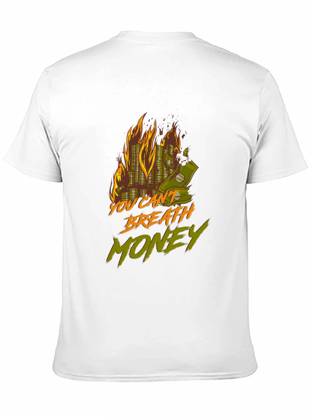 Burning Money Graphic Tee