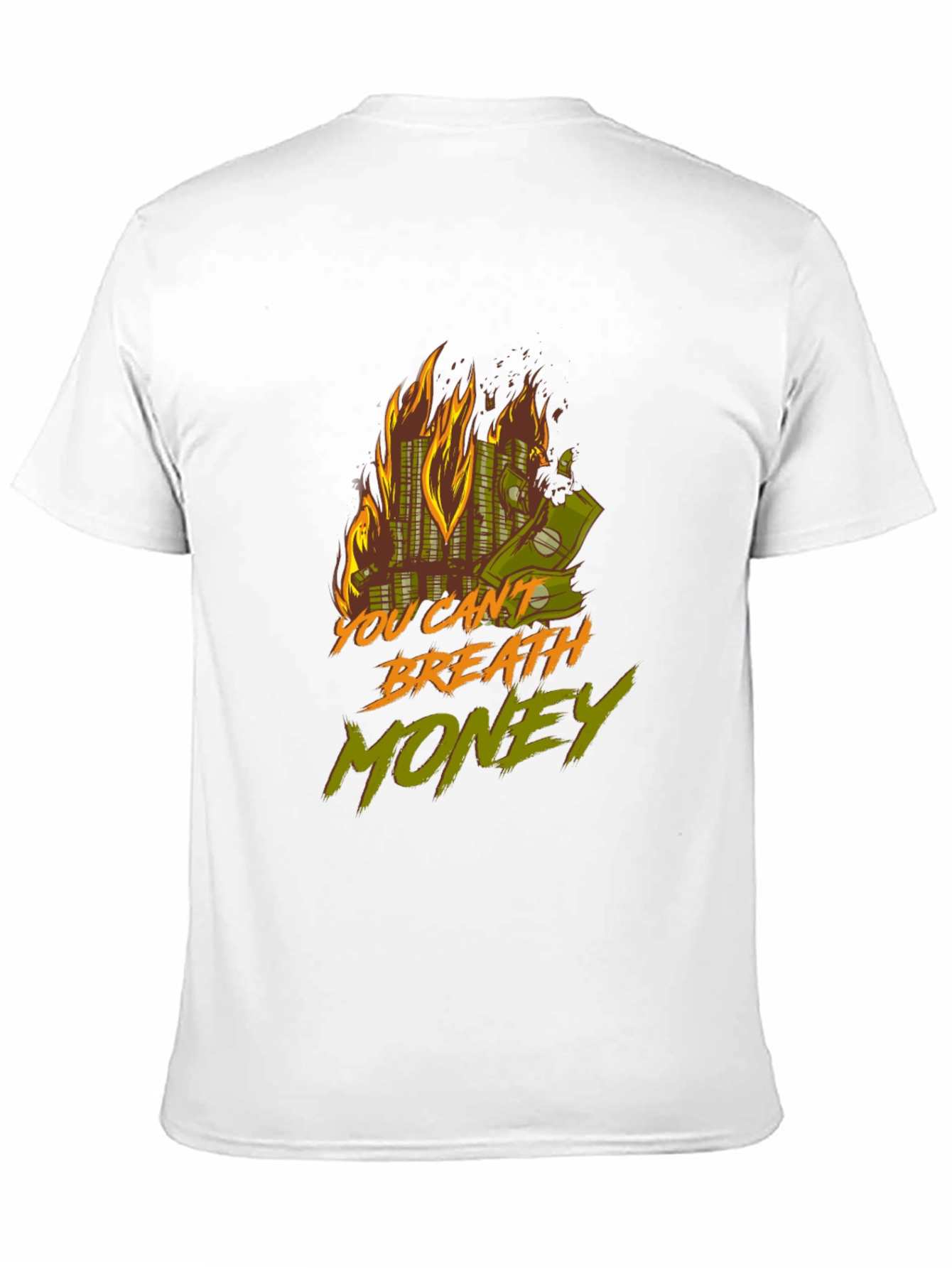 Burning Money Graphic Tee