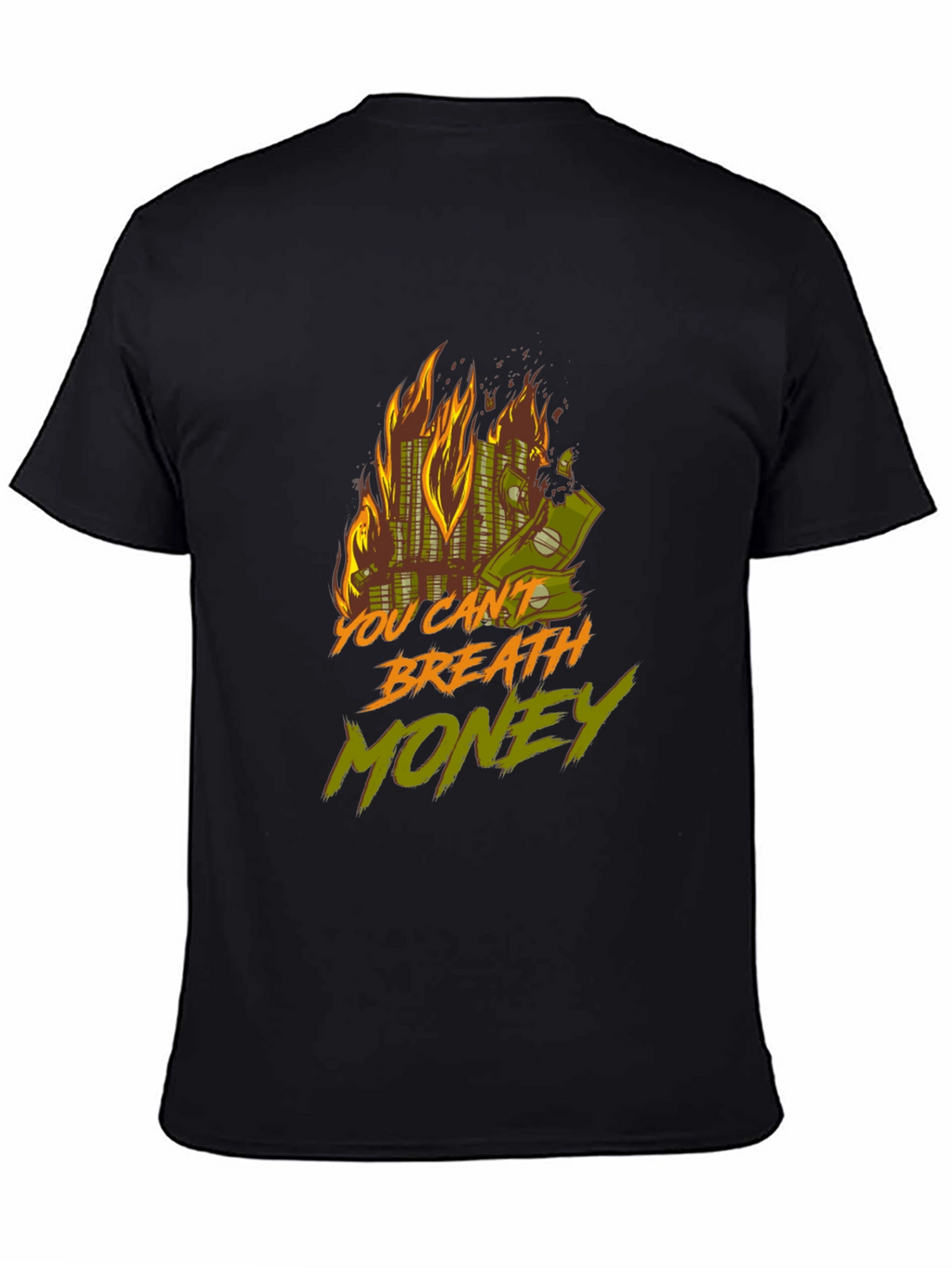 Burning Money Graphic Tee
