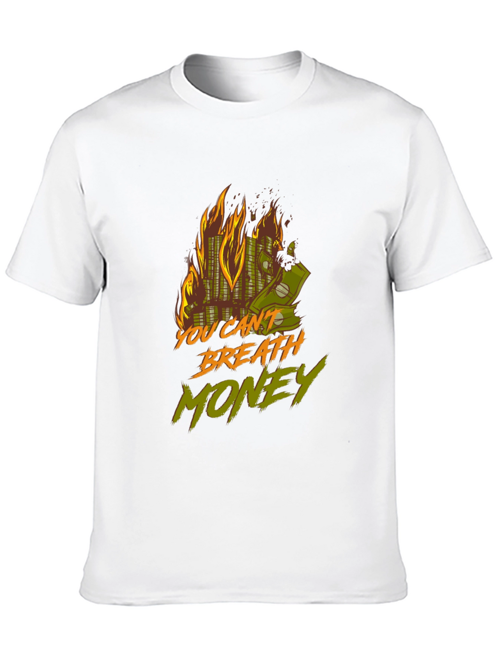 Burning Money Graphic Tee
